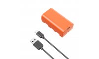 SmallRig NP-F550 USB-C Rechargeable Camera Battery (Orange)