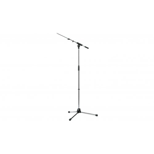 K&M 210/8 Tele-boom Microphone Stand - Chrome