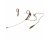 THOR SHADOW SH20 Dual Ear Headworn Mic w/MicroDot Cable - Brown, 3.5mm Adaptor
