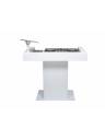 Headliner Malibu Portable DJ Booth - White