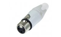 Neutrik NC3FXX-WT 3 Pin XLR Female Connector (White)