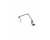 K&M 23860 Desk Boom Arm - Black