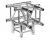 Global Truss F34 4 Way T-Junction - 1.64ft / 0.5M