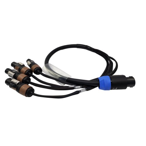 BRTB NL8 Female to Quad NL2 Female (NL8 to NL2 Splitter) - 12awg