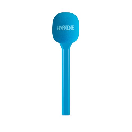 RODE Interview GO Handheld Adaptor for Select Wireless Transmitters - Blue