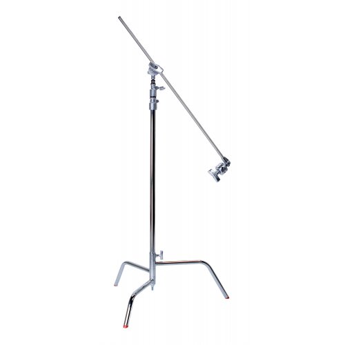 Matthews 40in C-Stand w/ Turtle Base + Grip Head & Arm 10.5ft - Chrome