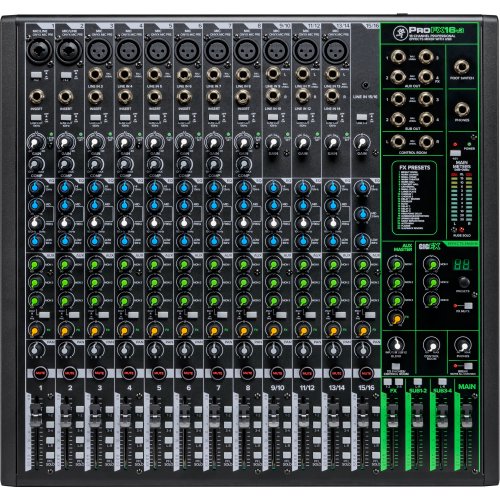 Mackie ProFX16v3 16 Channel Mixer w/ Effects and USB