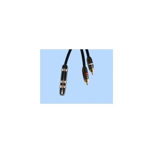 BRTB Y-Cord 1/4in Female to Dual RCA Male Unbalanced