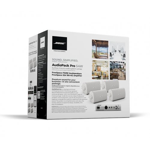 Bose AudioPack Pro S4 Speaker & Amp Combo - White