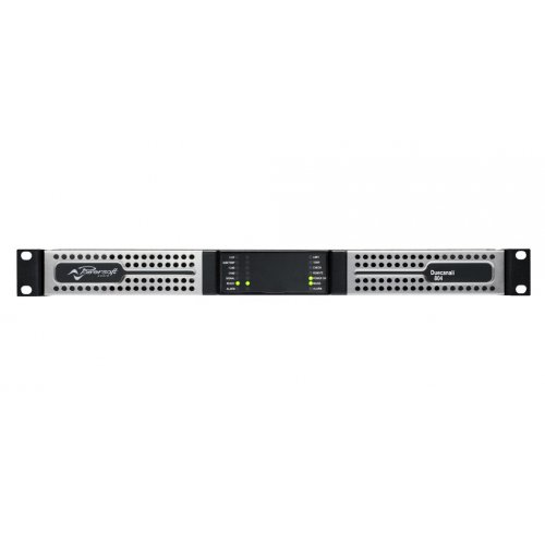 Powersoft DUECANALI 804 DSP+D 800W/2-channel Flexible Amplifier w/ DSP & Dante