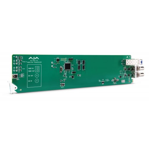 AJA openGear 1-Channel 3G-SDI/LC Single Mode LC Fiber Transceiver