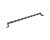 AVShop 1/2U Rack Cable Tie Bar - 2" Deep