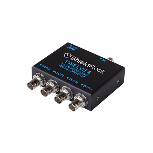 ShieldRock TWELVE4 12G-SDI 4x Distribution Amplifier