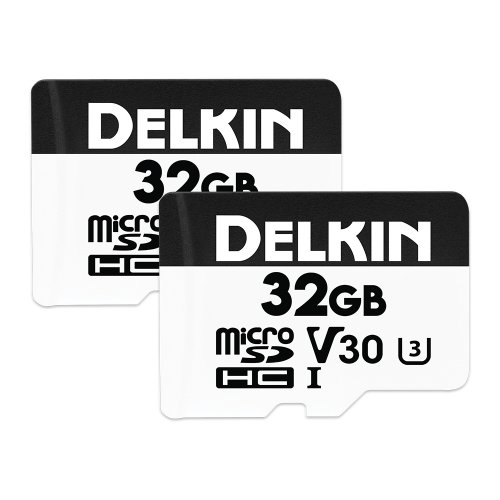 Delkin Devices Hyperspeed UHS-I microSD Cards (32GB, 2 Pack)