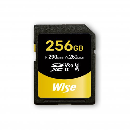 Wise SDXC UHS-II V90 Memory Card - 256GB