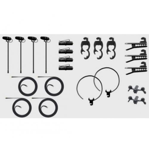 DPA 4099 CORE+ Rock Touring Kit, 4 Mics, Accessories, Cardboard Box (Extreme SPL