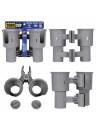 RoboCUP Clamp on Cup Holder Grip Mic Stand - Grey