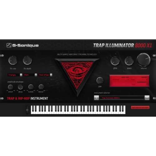 G-Sonique Trap Illuminator 8000X1 Trap and Hip-Hop Instrument