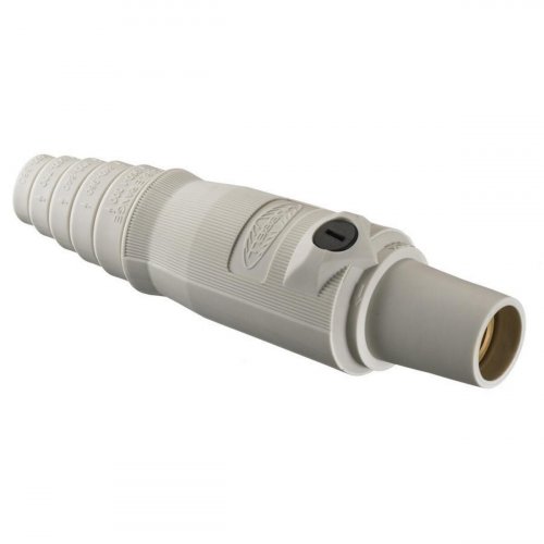 Hubbell HBL300F Single Pole Female Plug 300A/600V - White
