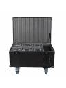 ADJ 6x MIRAGE-Q6-IP Fixtures with Flight Case & Remote - Chrome