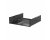 AVShop 3U Black Clamping Rack Shelf - 19 11/16" Deep