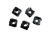 Middle Atlantic Cage Nuts 10-32 - 50-Pack