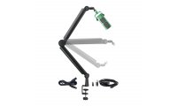 Sontronics Voicecasting Pack w/Podcast Pro Microphone - Green