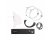 RF Venue DISTRO5 HDR Distribution Bundle w/ Fin Wall-Mount Antenna (White)