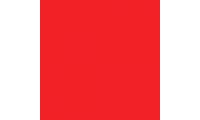 Rosco E-Colour+ 164 Flame Red Gel Sheet