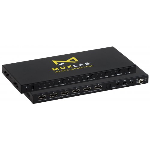 Muxlab 4x2 HDMI Matrix Switch, 4K60