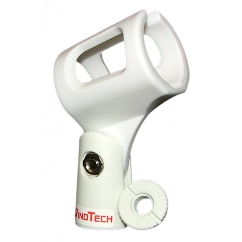 WindTech MC-2 Wireless Mic Clip - White