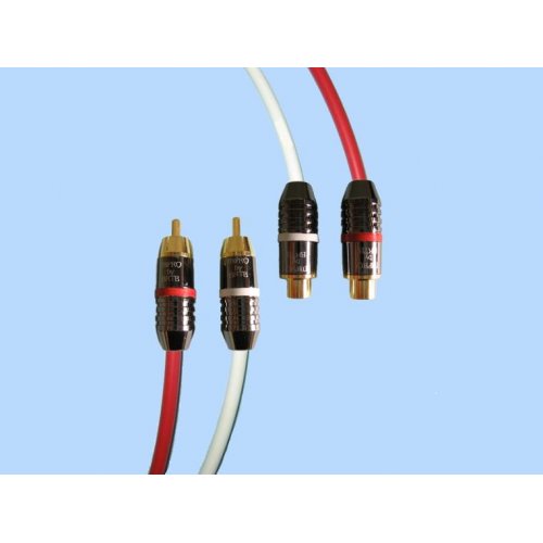 BRTB XCalibur Dual RCA Male to Dual RCA Female (Extension)