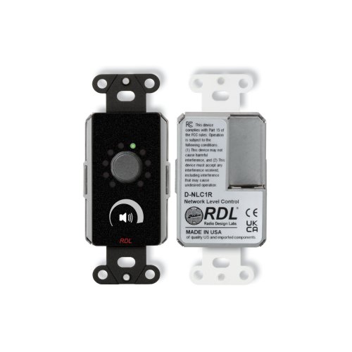 RDL NMC1R Network Remote Control with Screen - Black