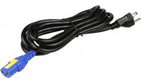 QSC WC-000586-20 Locking Blue IEC Cable 9.8ft / 3m