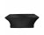 ProX 6 Ft Open Back Spandex Table Cover Scrim - Black