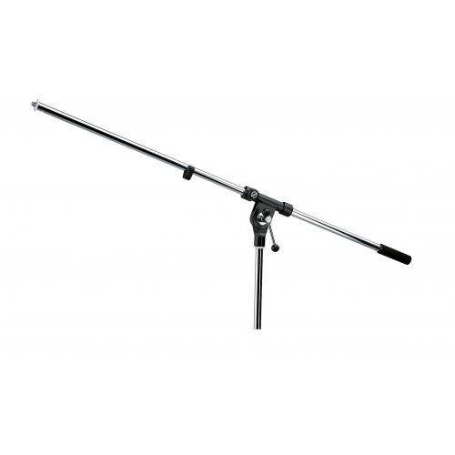 K&M 211 Straight Boom Arm - Chrome