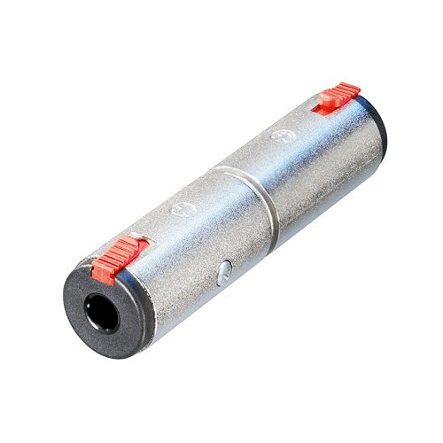 Neutrik NA3JJ 1/4in TRS Female to 1/4in TRS Female Coupler