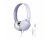 Audio Technica ATH-S120C On-Ear USB-C Headphones - Violet