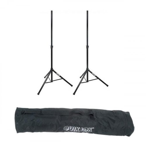 Quik Lok S-171 Aluminum Speaker Stand Package (2x Stands + Bag)