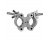 The Light Source Mega-Coupler, Swivel - Silver w/ Steel Wingnut