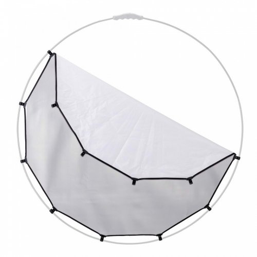 Manfrotto HaloCompact Plus Cover 98cm (38\'\') Silver/White