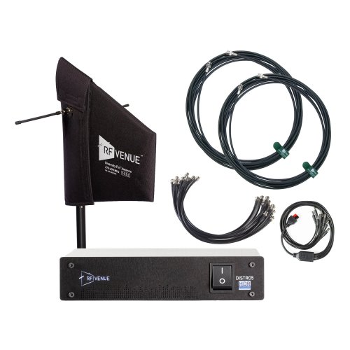 RF Venue DISTRO5 HDR Distribution Bundle w/ Fin Antenna