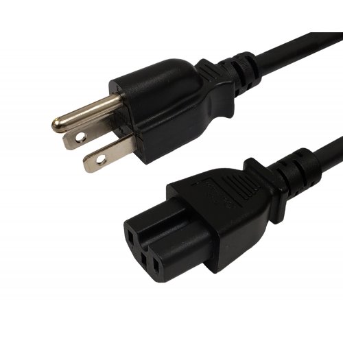 IEC C15 Power Cable 14AWG - 10 Foot