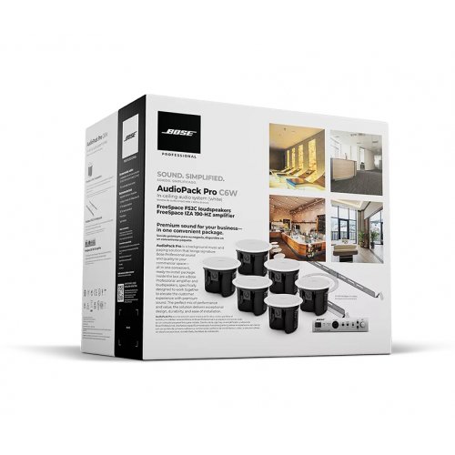 Bose AudioPack Pro C6 Ceiling Speaker & Amp Combo