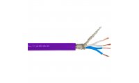 Canare L-4E6S Star Quad Mic Cable - Purple - Per Foot