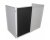 ProX Collapse and Go 4 Panel DJ Facade (White Frame)