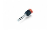 Cable Techniques Low-Profile Right Angle 1/4in TRS w/Standard Cap - Orange