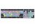 Logickeyboard Final Cut Pro X TITAN Wireless Backlit Keyboard - Mac