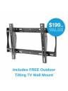 Peerless Neptune 4K HDR Smart Outdoor TV with Outdoor Mount - 65 Inch