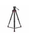Sachtler System aktiv10T Touch & Go w/Flowtech100 Tripod Kit, Ground Spreader